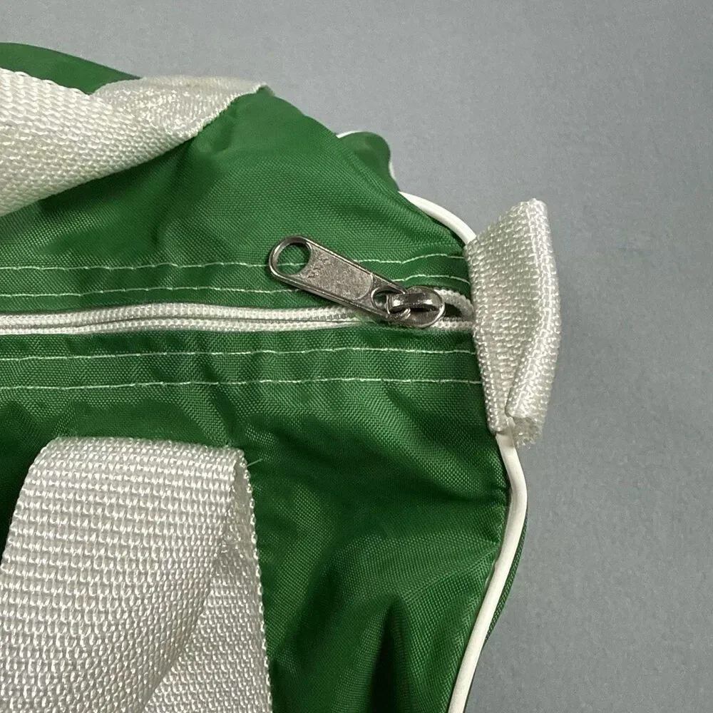 Vintage 1985 Walter Johnson High School Class of 85 Green Nylon Duffel Gym Bag